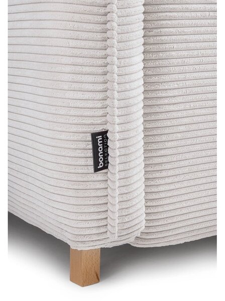 Bež sklopiva sofa od samta 218 cm Tori – Bonami Selection