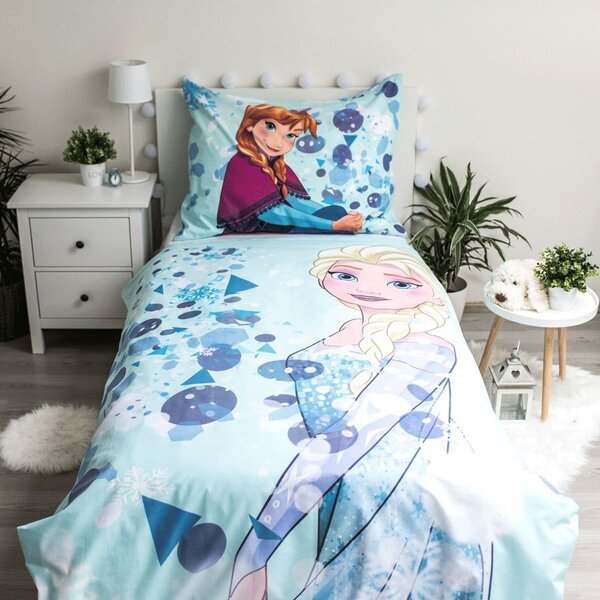 Dječja pamučna posteljina sa svjetlećim efektom Jerry Fabrics Frozen Glow, 140 x 200 cm