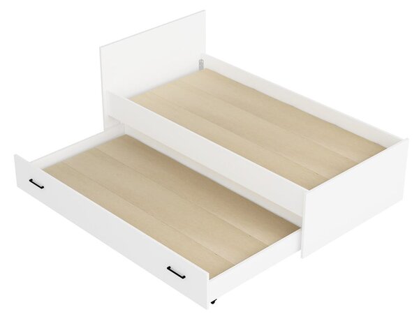 Bijeli krevet s prostorom za odlaganje 80x190 cm Sofia – Kalune Design