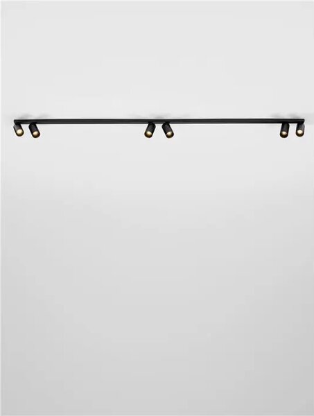OSO REFLEKTOR CRNI GU10 6x10W IP20 NL9030916