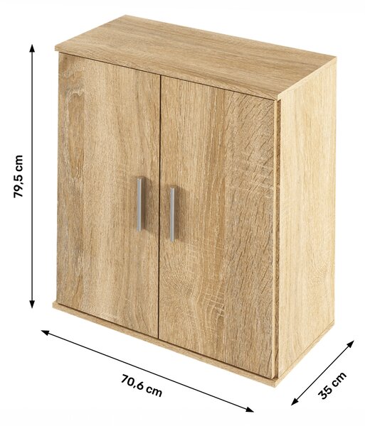Komoda PC tip 1 Ressan (hrast sonoma)