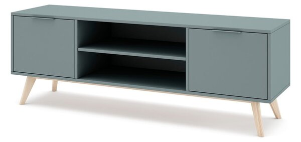TV komoda prljavo zelena 140x53x40 cm Pisco – Marckeric