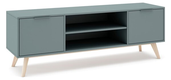 TV komoda prljavo zelena 140x53x40 cm Pisco – Marckeric