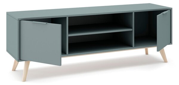 TV komoda prljavo zelena 140x53x40 cm Pisco – Marckeric