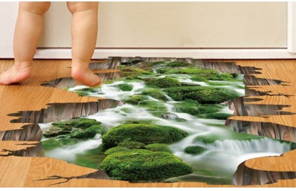 3D wall sticker Jungla dimenzije 90x60 cm