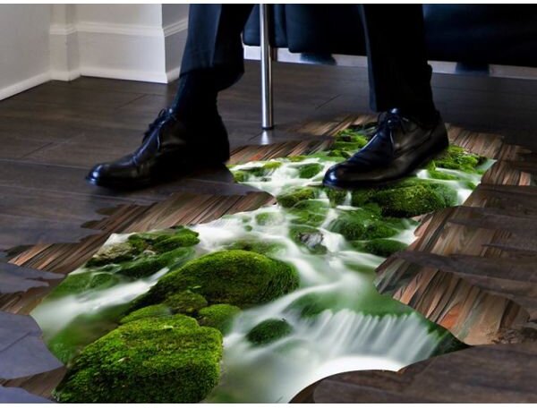 3D wall sticker Jungla dimenzije 90x60 cm