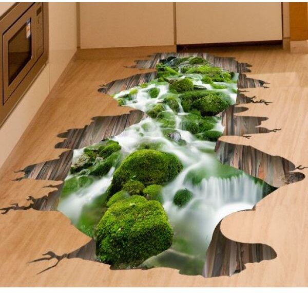 3D wall sticker Jungla dimenzije 90x60 cm
