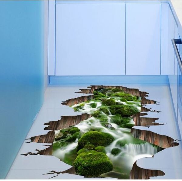 3D wall sticker Jungla dimenzije 90x60 cm