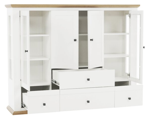Zondo.hr Vitrina Leoras MZ6 (bijela + hrast grand). 1017353