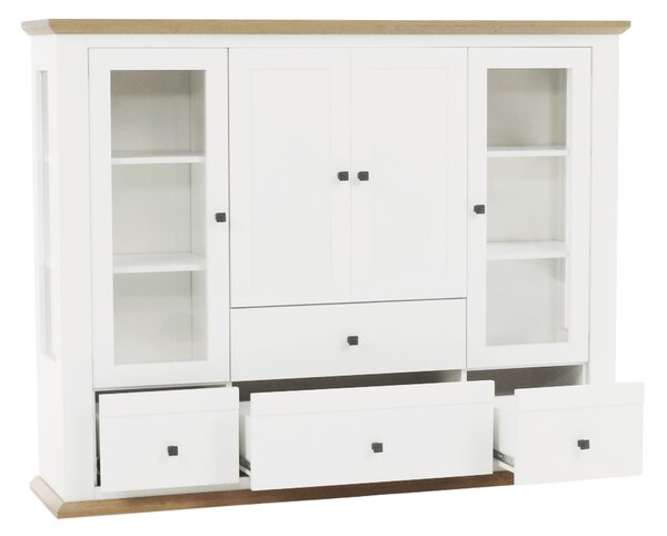 Zondo.hr Vitrina Leoras MZ6 (bijela + hrast grand). 1017353