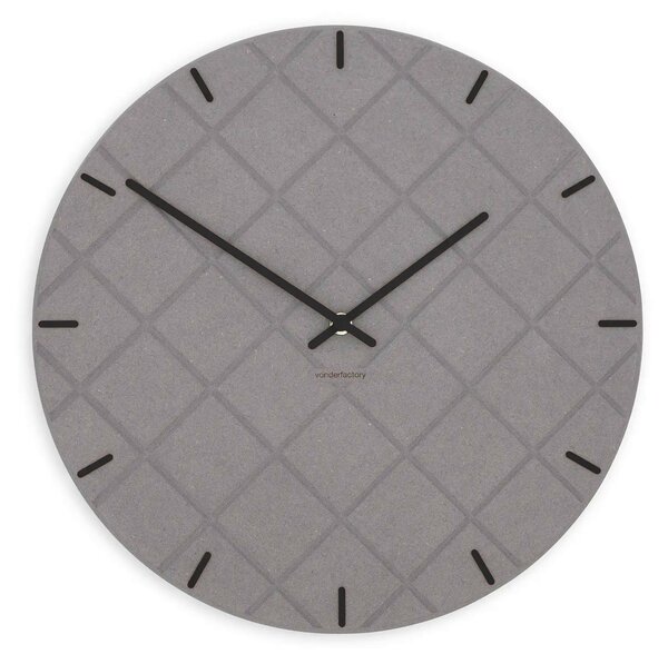 Zidni sat Luxhora Mosaida Light Grey 11 kazaljki