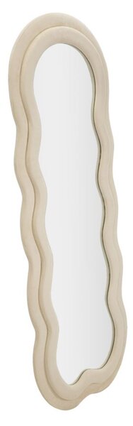 Zidno ogledalo Miki Cream Velvet