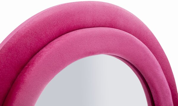 Zidno ogledalo Miki Velvet Fuchsia