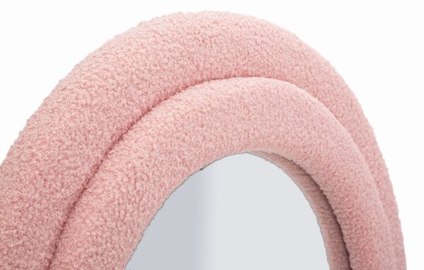 Zidno ogledalo Teddy Pink