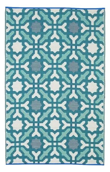 Plavi vanjski tepih 90x150 cm Seville – Fab Hab