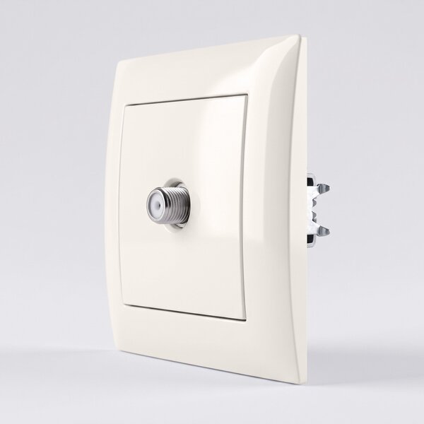 Antenska Utičnica OSTE JNH012-A BEIGE