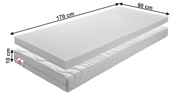 Zondo.hr Pjenasti madrac 90x170 cm Estira. 1021291