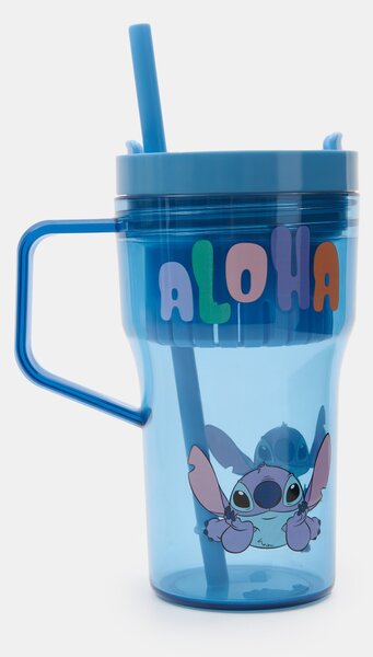 Sinsay - Šalica s poklopcem i slamkom Lilo & Stitch