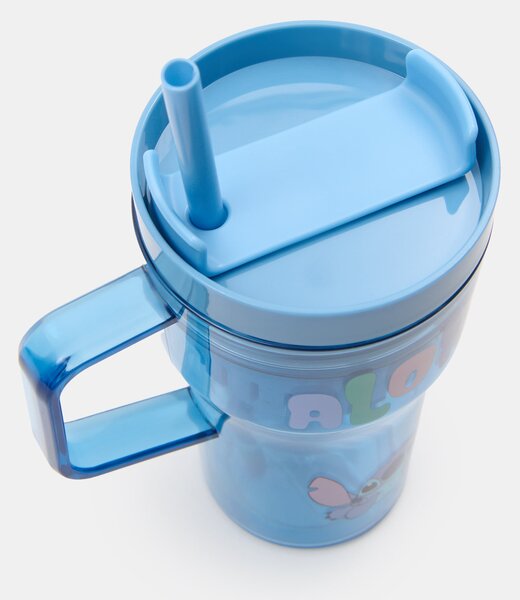 Sinsay - Šalica s poklopcem i slamkom Lilo & Stitch