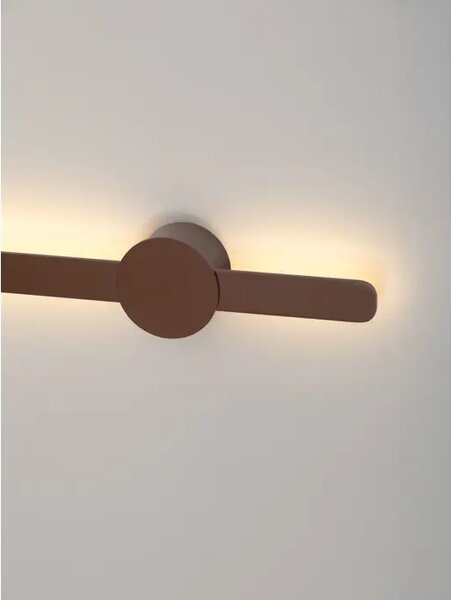 NOREI ZIDNA LED SVJETILJKA TAMNO SMEĐA 11W IP20 CCT 2700-3000-4000K NL9190721