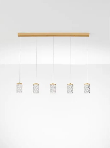 PHOS LED VISILICA ZLATNA 28W IP20 3000K TRIAK PRIGUŠLJIVA NL9190202