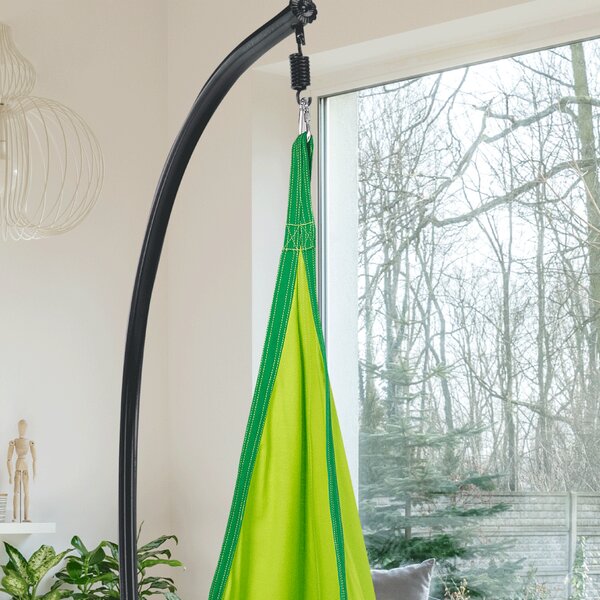 Viseća fotelja za ljuljanje Sentra (zelena)