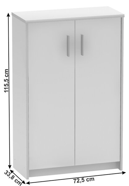 Ormarić Hansa 2 NEW 13 JH112 (bijela)