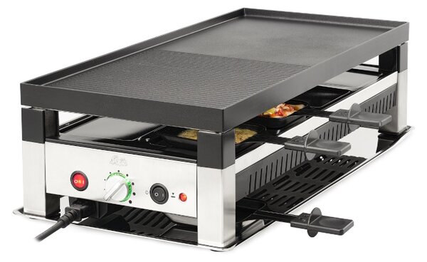 ROŠTILJ ELEKTRIČNI SOLIS RACLETTE & PIZZA ZA 8 SOL 97761