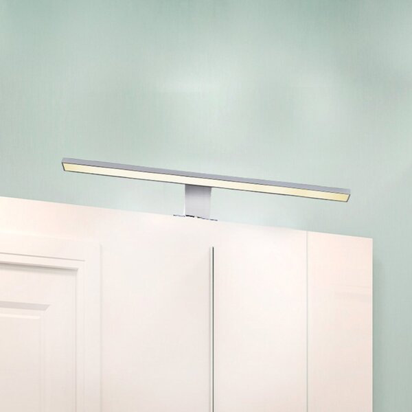 B.K. Licht LED svjetiljka za ogledalo Mira, Š 60 cm, krom, metal, 4000 K, Krom, kupaonica