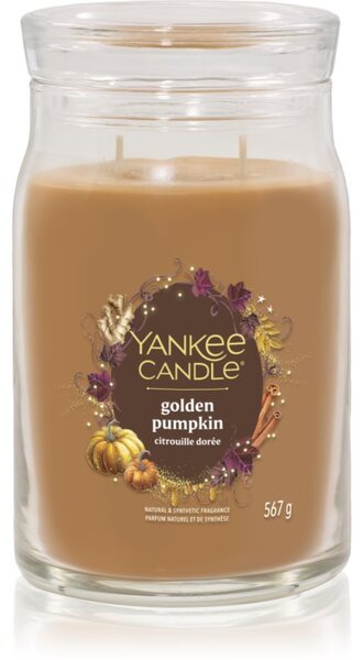 Yankee Candle Golden Pumpkin mirisna svijeća Signature 567 g
