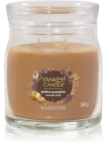 Yankee Candle Golden Pumpkin mirisna svijeća Signature 368 g