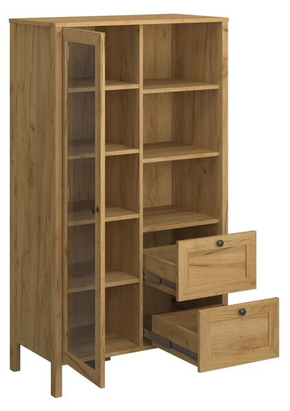 Zondo.hr Vitrina Keira 1W2S (hrast craft zlatni). Akcija -22%. 1052997