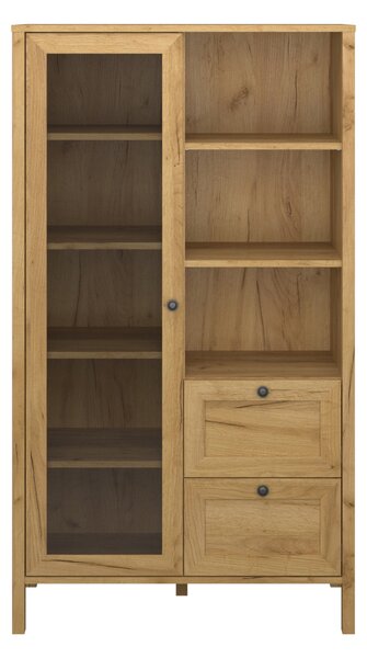 Zondo.hr Vitrina Keira 1W2S (hrast craft zlatni). Akcija -22%. 1052997