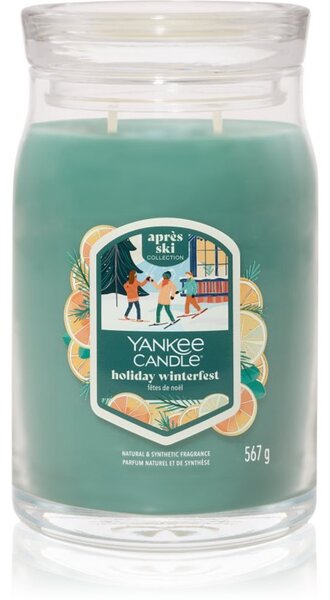Yankee Candle Holiday Winterfest mirisna svijeća Signature 567 g