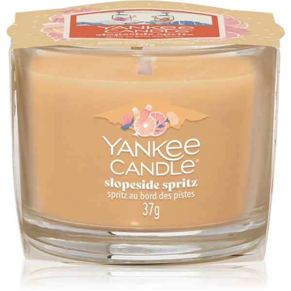 Yankee Candle Slopeside Spritz mala mirisna svijeća bez staklene posude glass 37 g