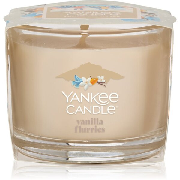 Yankee Candle Vanilla Flurries mala mirisna svijeća bez staklene posude glass 37 g