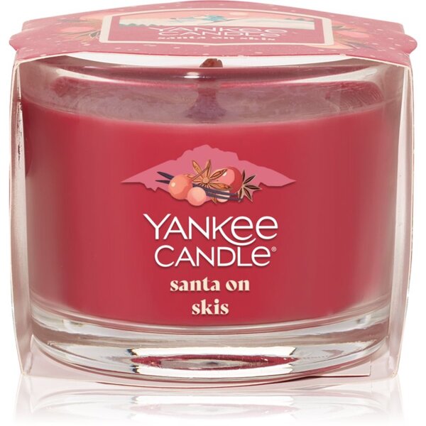 Yankee Candle Santa On Skis mala mirisna svijeća bez staklene posude glass 37 g