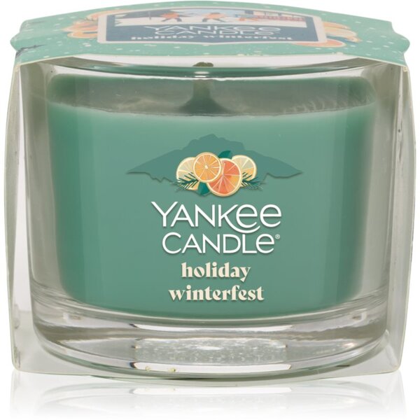 Yankee Candle Holiday Winterfest mala mirisna svijeća bez staklene posude 37 g