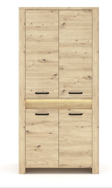 Zondo.hr Ormar za garderobu Mindi (hrast artisan). Akcija -22%. 1053054