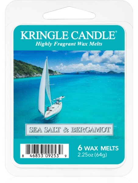 Kringle Candle Sea Salt & Bergamot vosak za aroma lampu 64 g