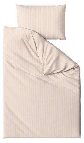 Hotelska posteljina od mikrovlakana JASMINE šampanj - pruga 2 cm, hotelski džep Dimenzije posteljine: 70 x 90 cm | 140 x 200 cm