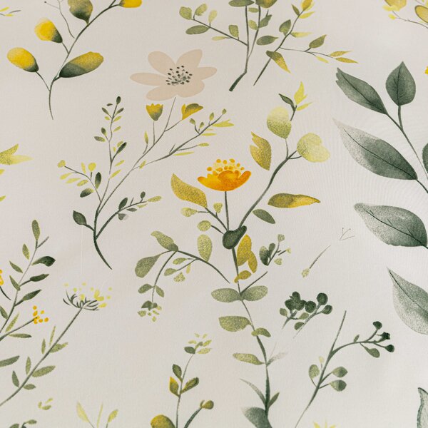 Posteljina od mikrovlakana CITRUS GARDEN bijela Dimenzije posteljine: 70 x 90 cm | 140 x 220 cm