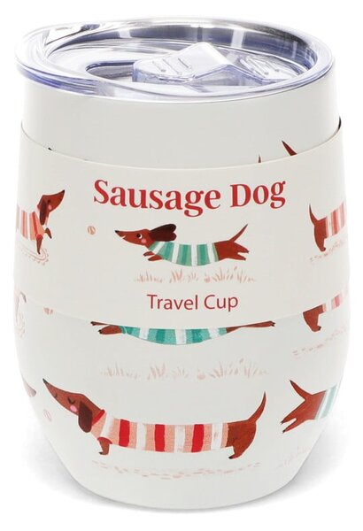 Putna šalica 350 ml Sausage Dog – Rex London