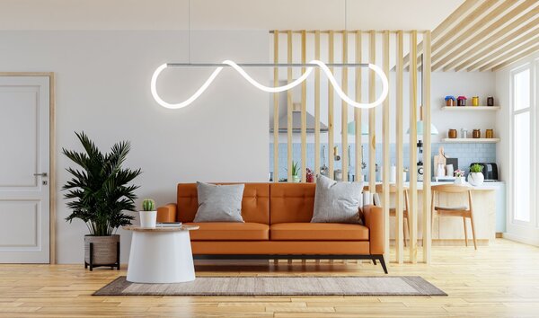 LED stropna svjetiljka APP855-CP Duga Krom