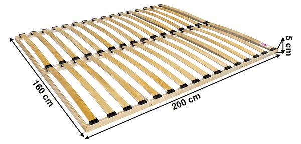 Zondo.hr Podnica od lamela 160x200 cm Monte. 1040175