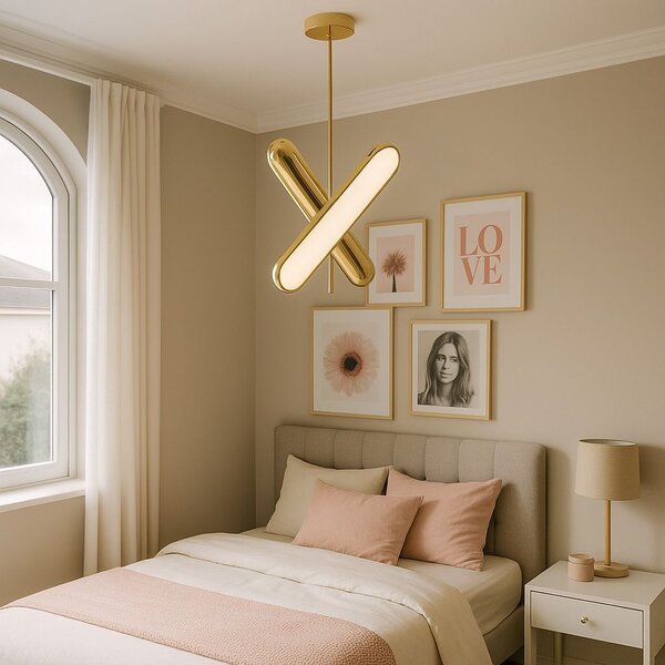 APP832-CP GOLD LED viseća stropna svjetiljka