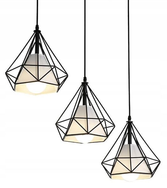 STROPNA SVJETILJKA U STILU Loft BELLO 3x E27 APP012-3CP