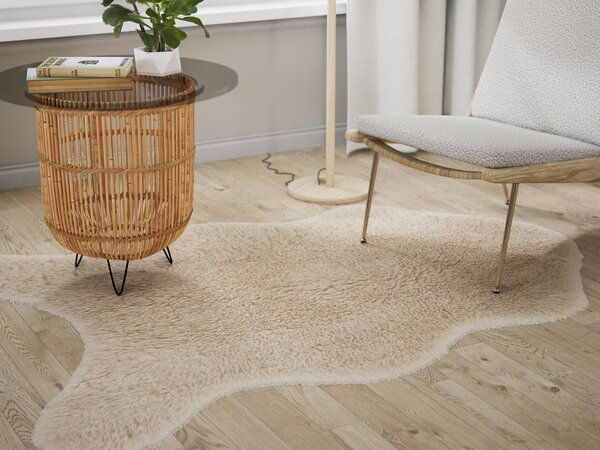 Tepih Curly Fur Beige Nature