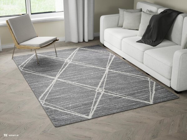 Tepih Firenze Dark Grey Cream