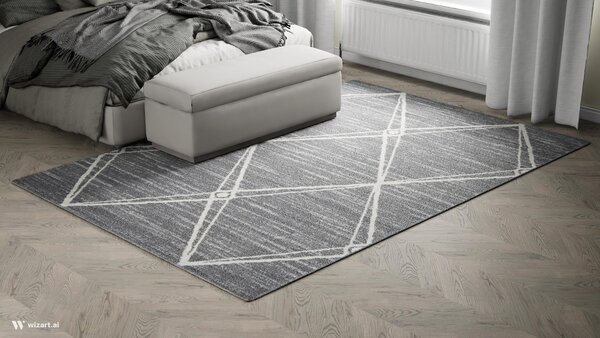Tepih Firenze Dark Grey Cream